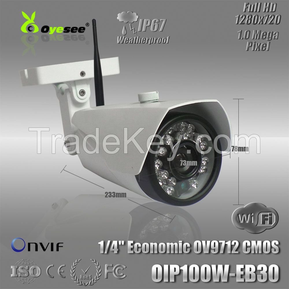 Outdoor Wi-Fi HD camera - 1280 x 720 p