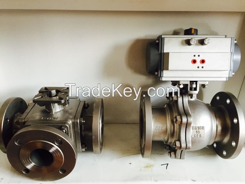 ANSI /JIS /DIN standard flanged ball valve