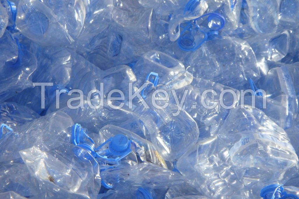 PET bottles Baled