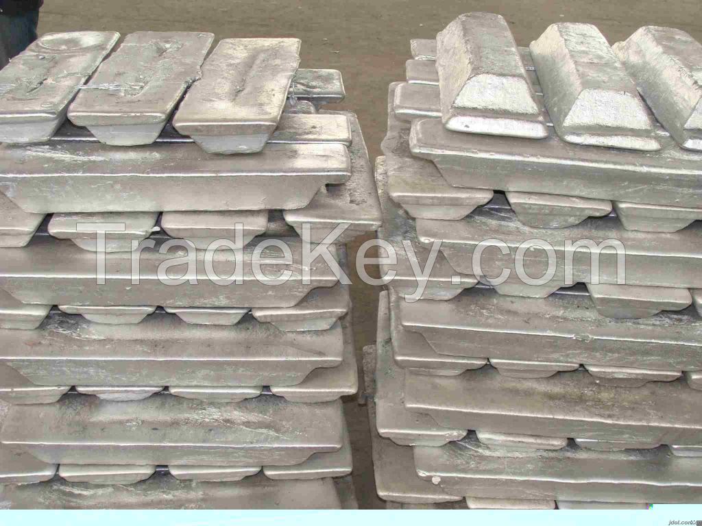 Primary Remelted Pure (Pb) lead ingot 99.994%, 99.99%, 99.96%, 99.90% for sale