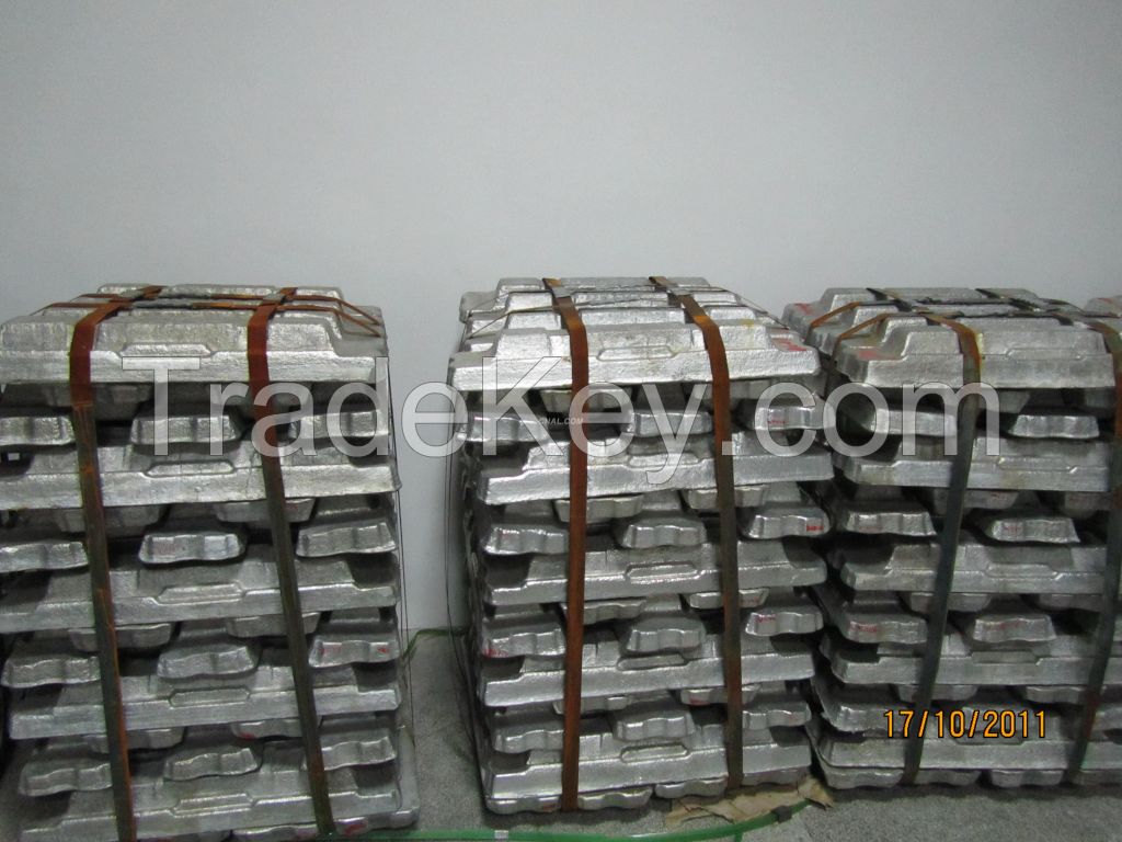 Primary aluminum ingot 99.7