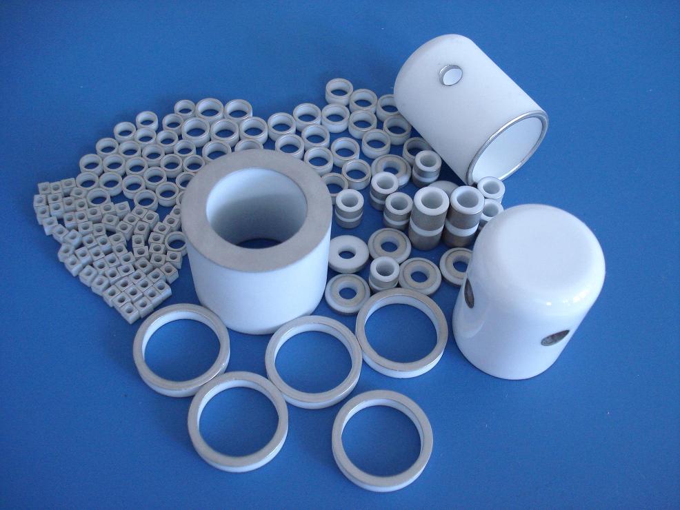 Alumina metallized ceramic tube