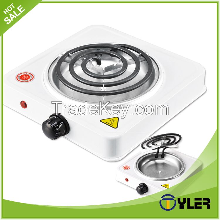Portable easy clean Coil electric cooking hot plate  