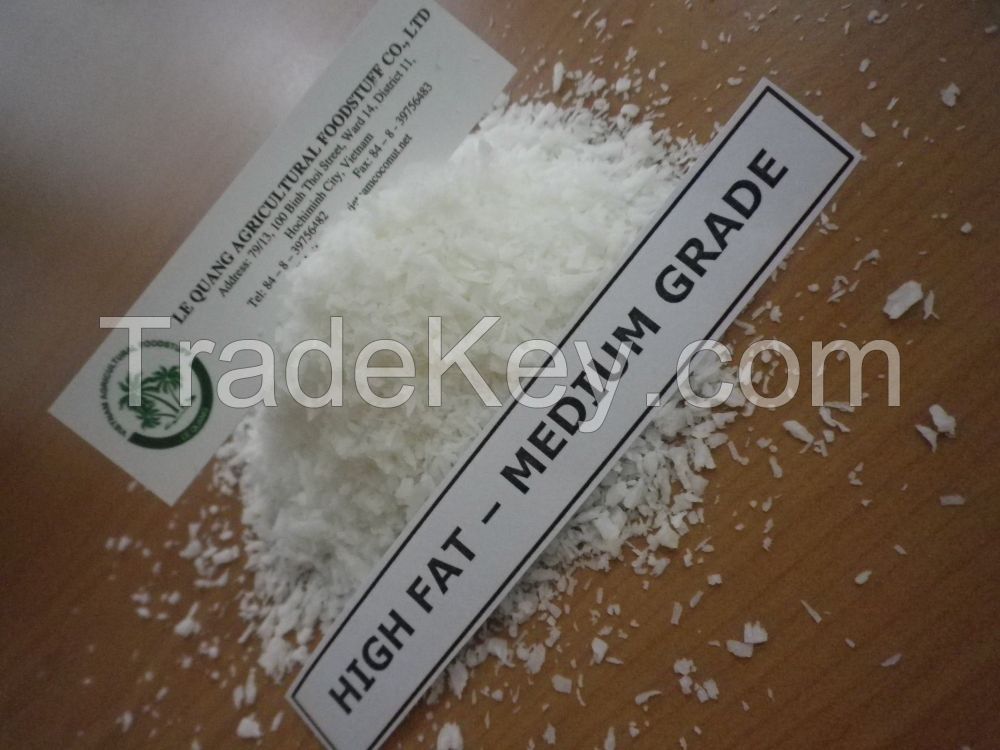 HIGH FAT DESICCATED COCONUT