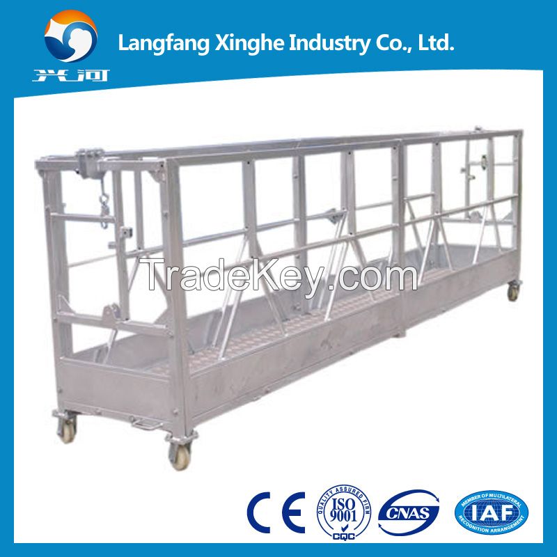 2015 hot sale suspended gondola for high rise construction building work