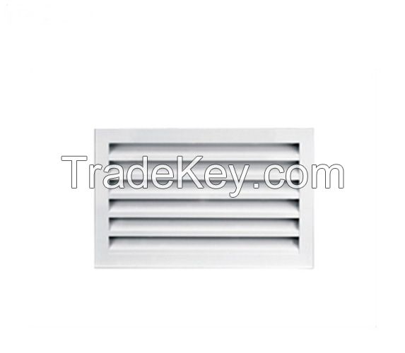 Ventilation single deflection air grille