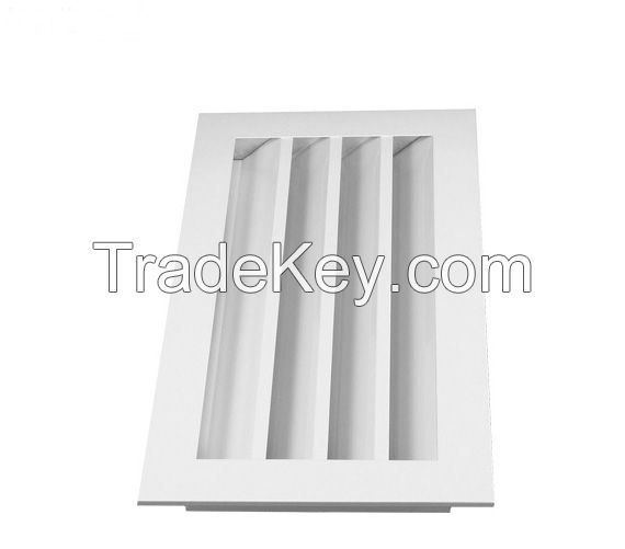 Ventilation single deflection air grille