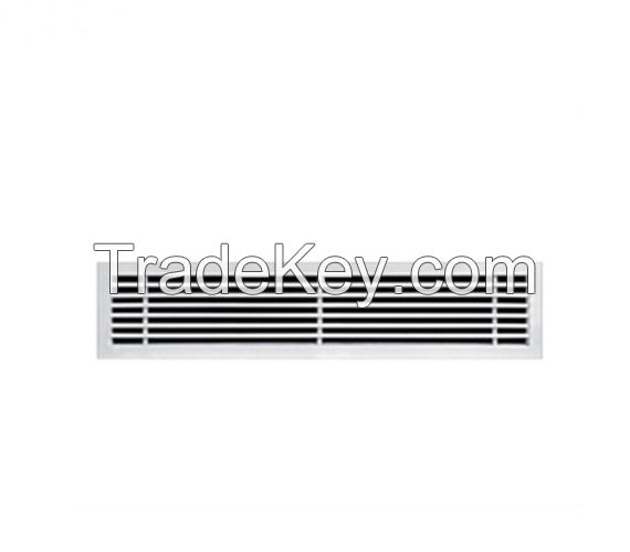 Aluminum linear air grille