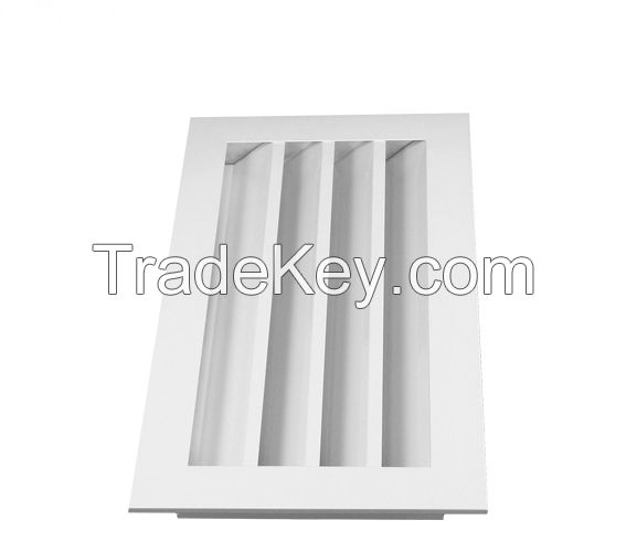 Air conditioning weather louver