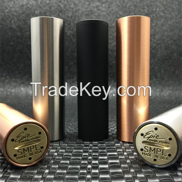 2015 HOTTEST Sale E Cigarette SMPL Mod, 18650 Battery ECIG Mod