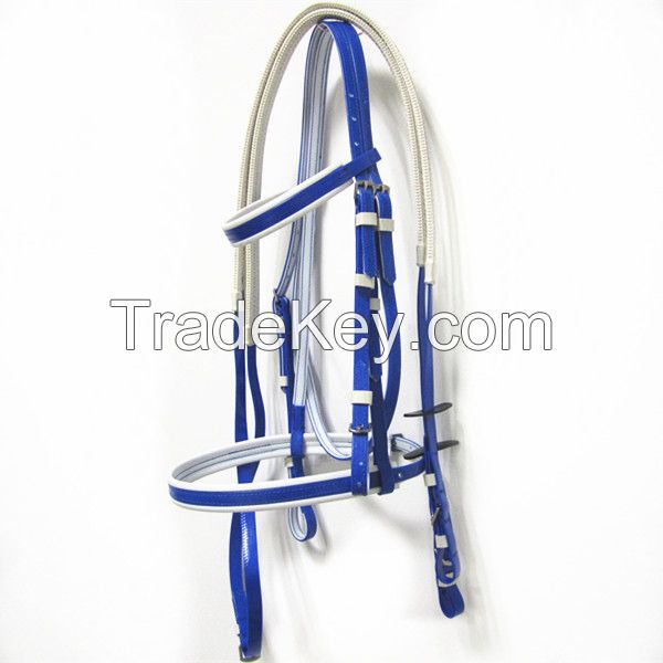 Deluxe Waterproof Pvc Horse Bridle And Rein