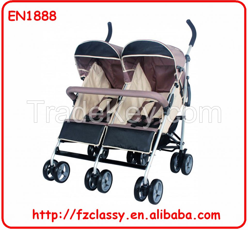 2015 new good twin baby stroller, baby stroller for twin