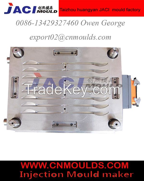 Cutlery Mould-knife mould with 16 cavity, made in JACI MOULD