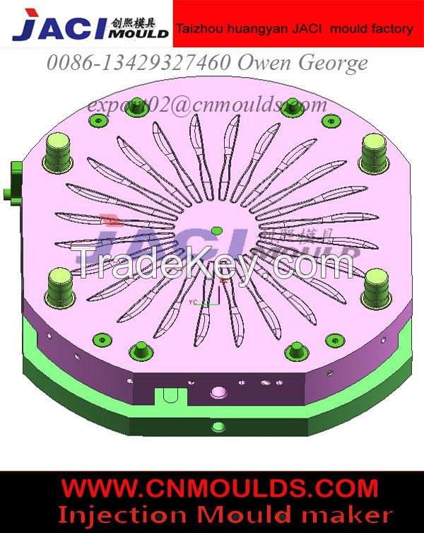 Cutlery Mould-knife mould with 16 cavity, made in JACI MOULD