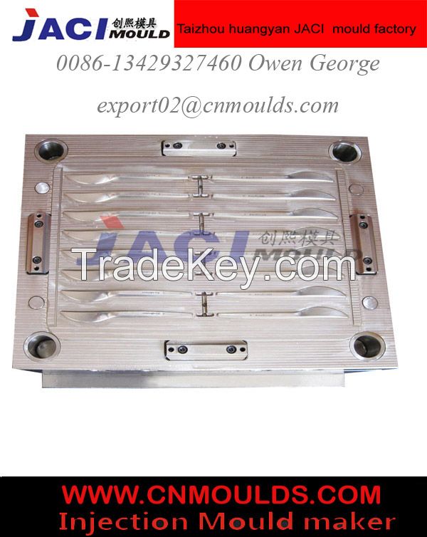 Cutlery Mould-knife mould with 16 cavity, made in JACI MOULD