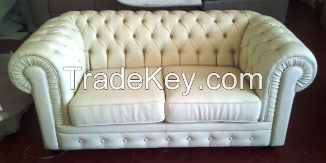 Modern sofa leather 2 ( 100% Made in italy )