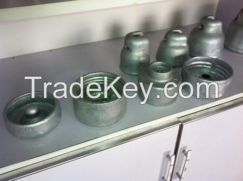 Ductile Iron insulator caps for Pin Type suspension porcelain insulator