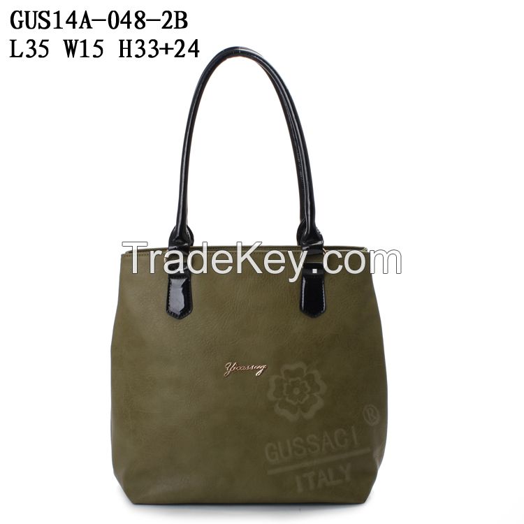 2015AW fashion pu suede leather handbag