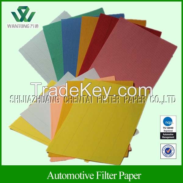acrylic car air filter paper