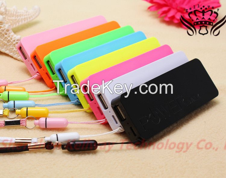 Newest Ultra-thin 5600mah perfume polymer mobile power bank Polymer Powerbank Charger Battery for Galaxy S5 iPhone 5S 5