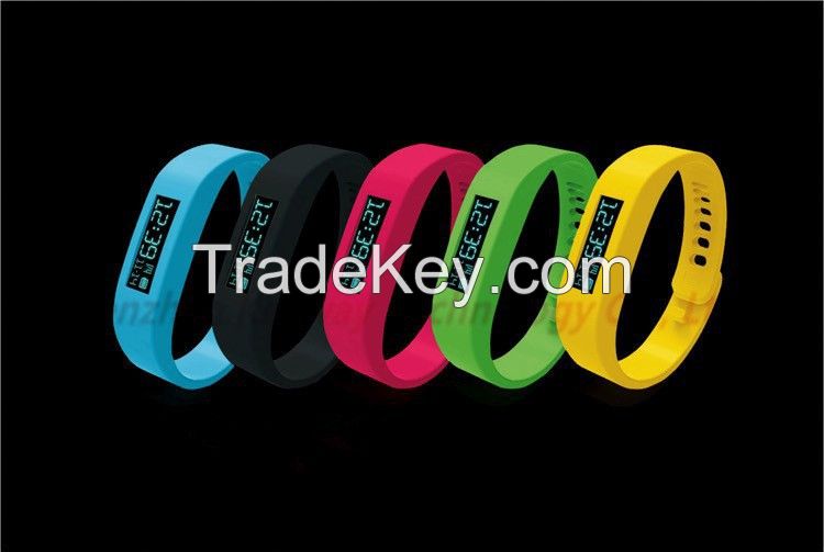 OLED Bluetooth Smart Sport Watch Wristwatch Bracelet Pedometer Sleep Monitoring Calorie Counter for Android 4.0 free shipping