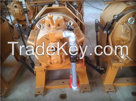 10 ton, 15 ton pneumatic driven air winch for mining, oil field, ships