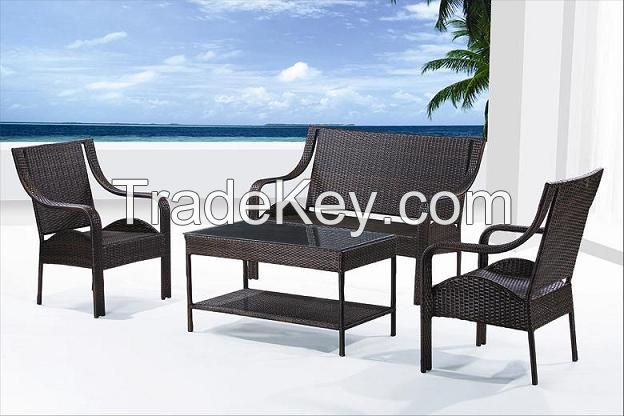 Outdoor rattan furniture set /Garden furniture sets rattan chair and table