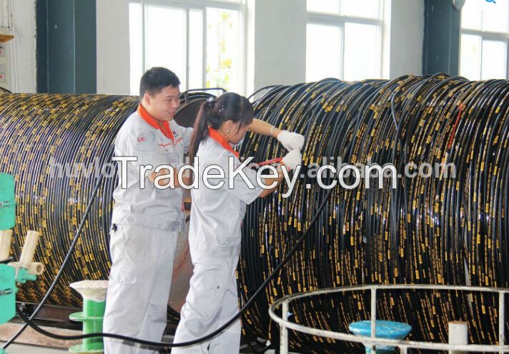 High pressure oil tube hydraulic rubber hose steel wire rubber hose