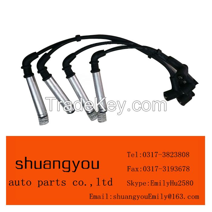 auto spare parts manufacture ignition cable set ignition wire ignition coil spark plug for car Ford fiesta with cheap price