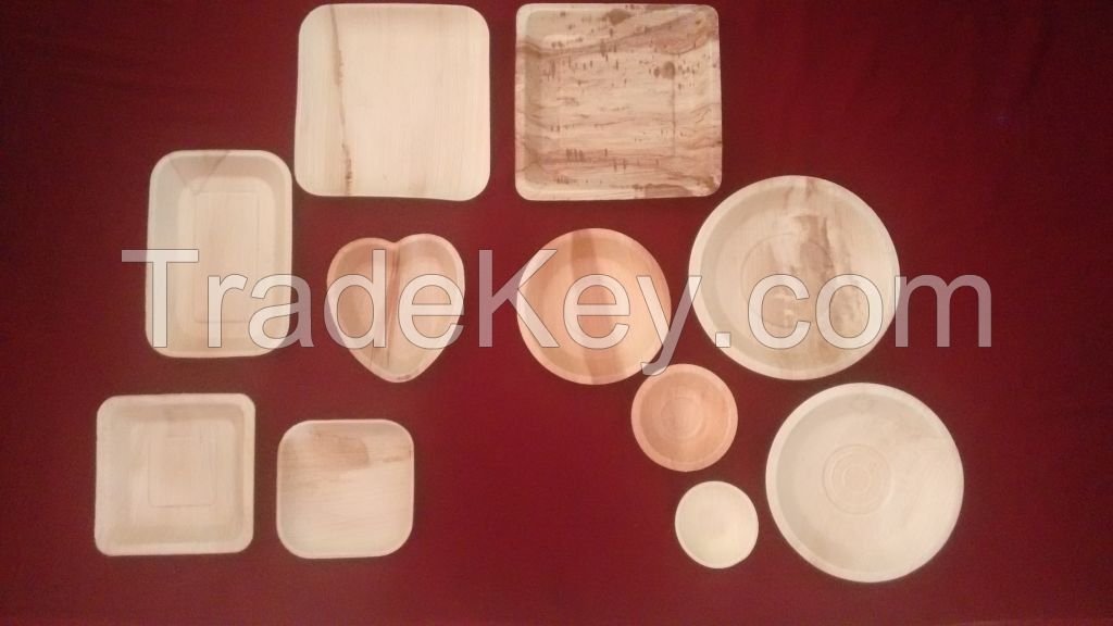 Areca Plates, Bio Plates, Nature Plates, Eco Plates