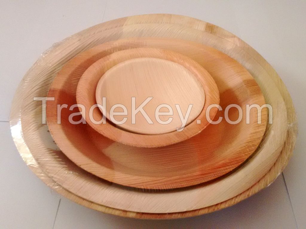 Areca Plates, Bio Plates, Nature Plates, Eco Plates