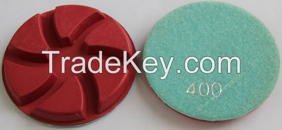 resin bonded diamond floor polishing pad