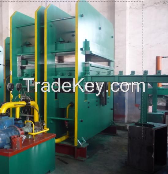 Plate vulcanizing press machine