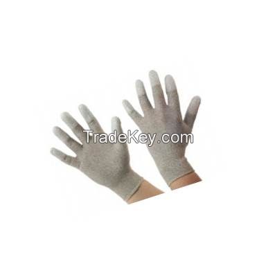 ESD copper PU top fit gloves