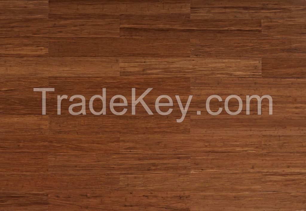 Strand woven bamboo flooring