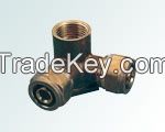 Brass fitting for pex pipe