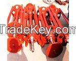 Roll coating clamp