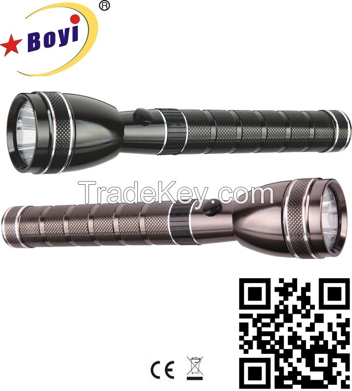 high power aluminium rechargeable 3W  led torch light