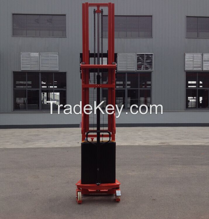 1500kg, 3500mm Semi electric stacker