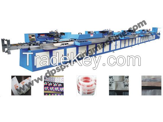 High Precision Elastic Tapes automatic Screen Printing Machine