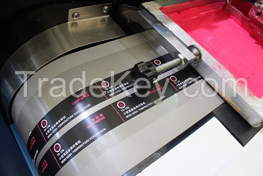 Fully Auto label ribbon/Garment label screen printing machine