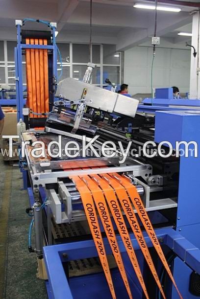 Tie down straps screen printing machine with CE certificate