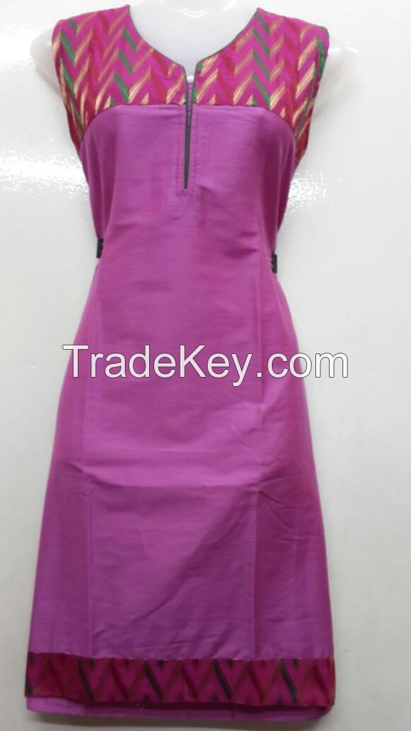 Silk Cotton Kurtis