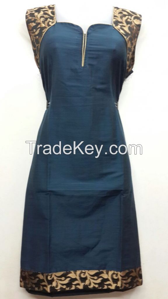 Silk Cotton Kurtis