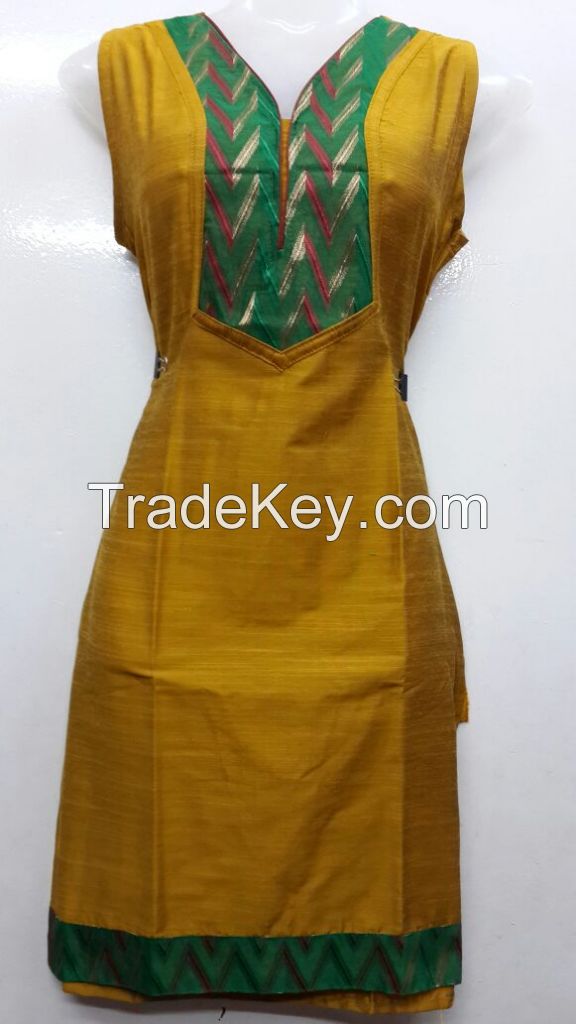 Silk Cotton Kurtis