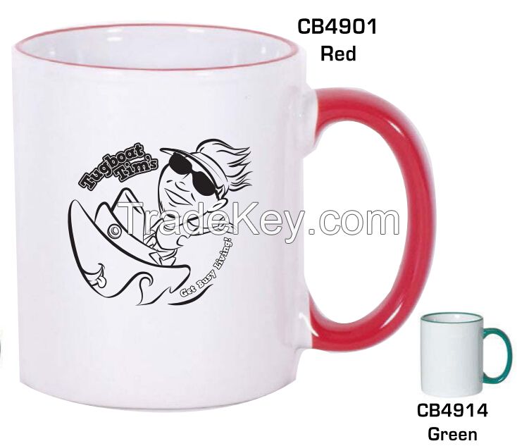 Standard Straight Ceramic Mug, Coffee/Beer,Pride of Antisky