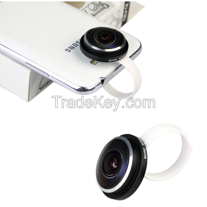 New Universal Super Fisheye Circle Clip Fish eye Camera Lens 235 Degree for iPone/Samsung/HTC/LG/Nokia/Xiaomi Super Fisheye lens