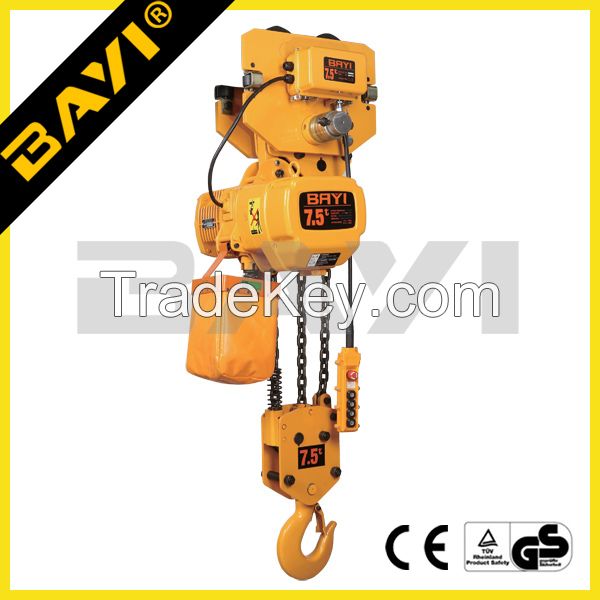 Electric Chain Hoist With Electric Trolley