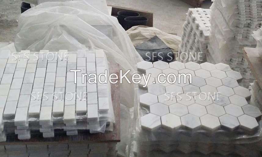 White Marble Mosaic