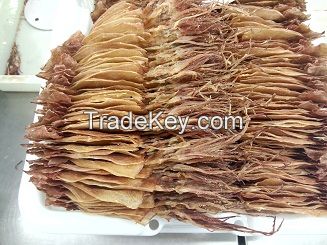 Dried squid tentacle